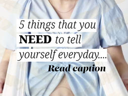 Spiraling into a vortex of negativity? ✨ Here are 5 affirmations to say to yourself!