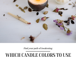 Which color candle to use for my spell or manifestation? a guide to candle colors for your practice