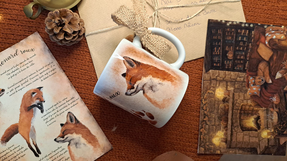 Miniature : Mug le renard roux