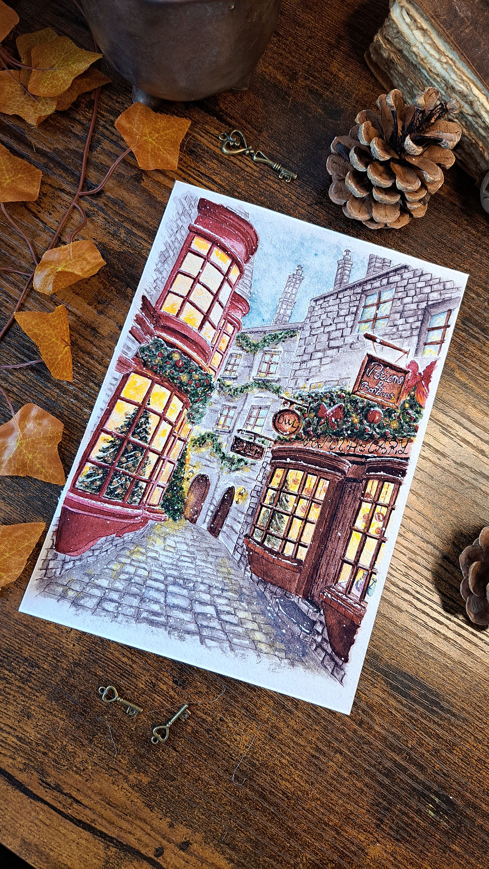 Miniature : Le chemin des sorciers - hiver