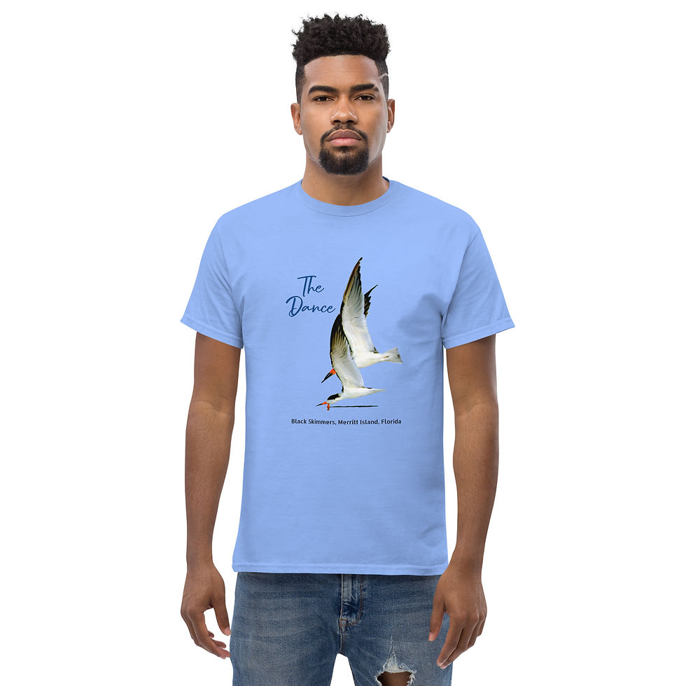Thumbnail: "The Dance" Black Skimmer Unisex classic tee from BCPix.com
