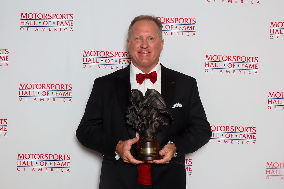 Kenny Roberts Jr. at the 2026 Motorsport Hall of Fame of America induction ceremony. (photo by Brian Cleary/bcpix.com)