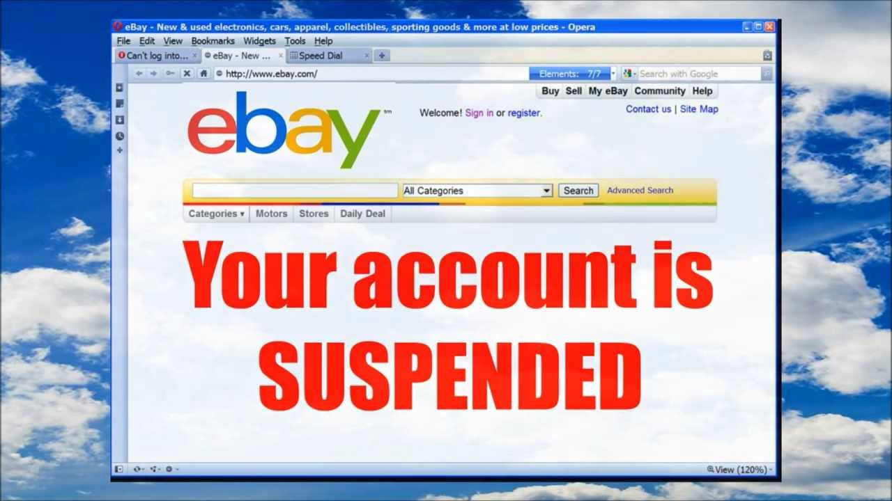 eBay Appeal Services eBay Account Suspension