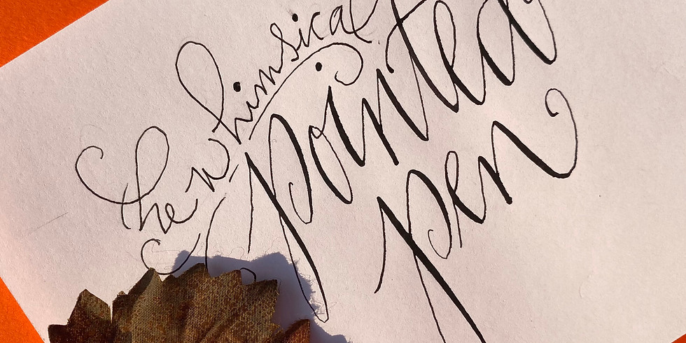 The Whimsical Pointed Pen