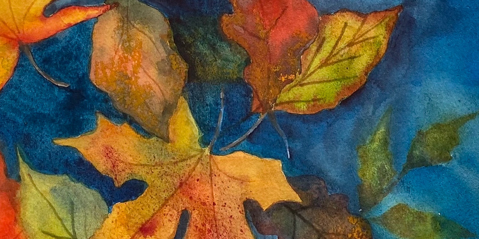 Painting The Garden (Fall leaves)