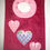 Thumbnail: Pink Hearts Bib