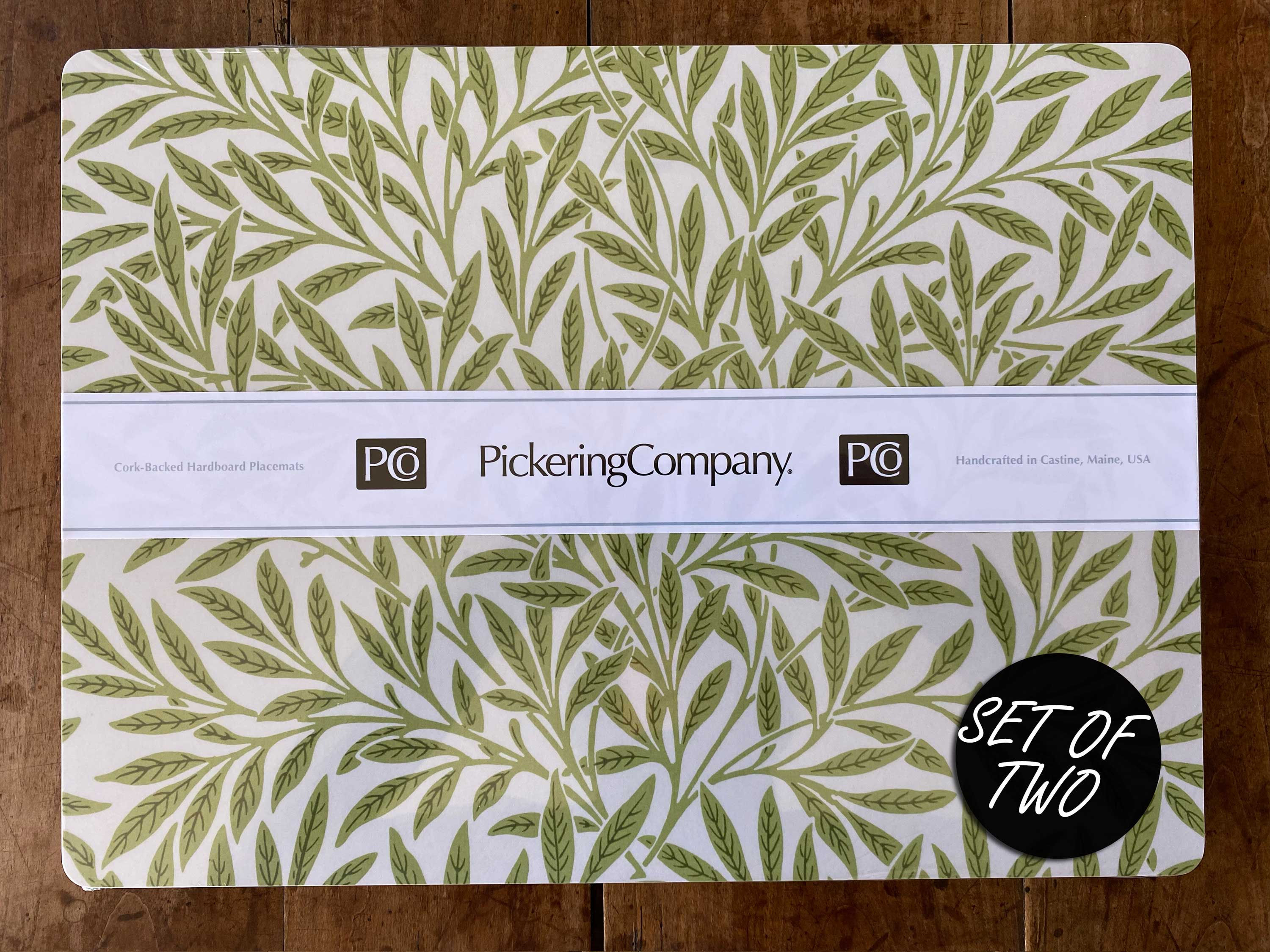 Factory 2nd - Set of 2 William Morris 'Willow' Placemats