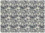 Navy Tangled Vines on Beige Faux Linen Placemat