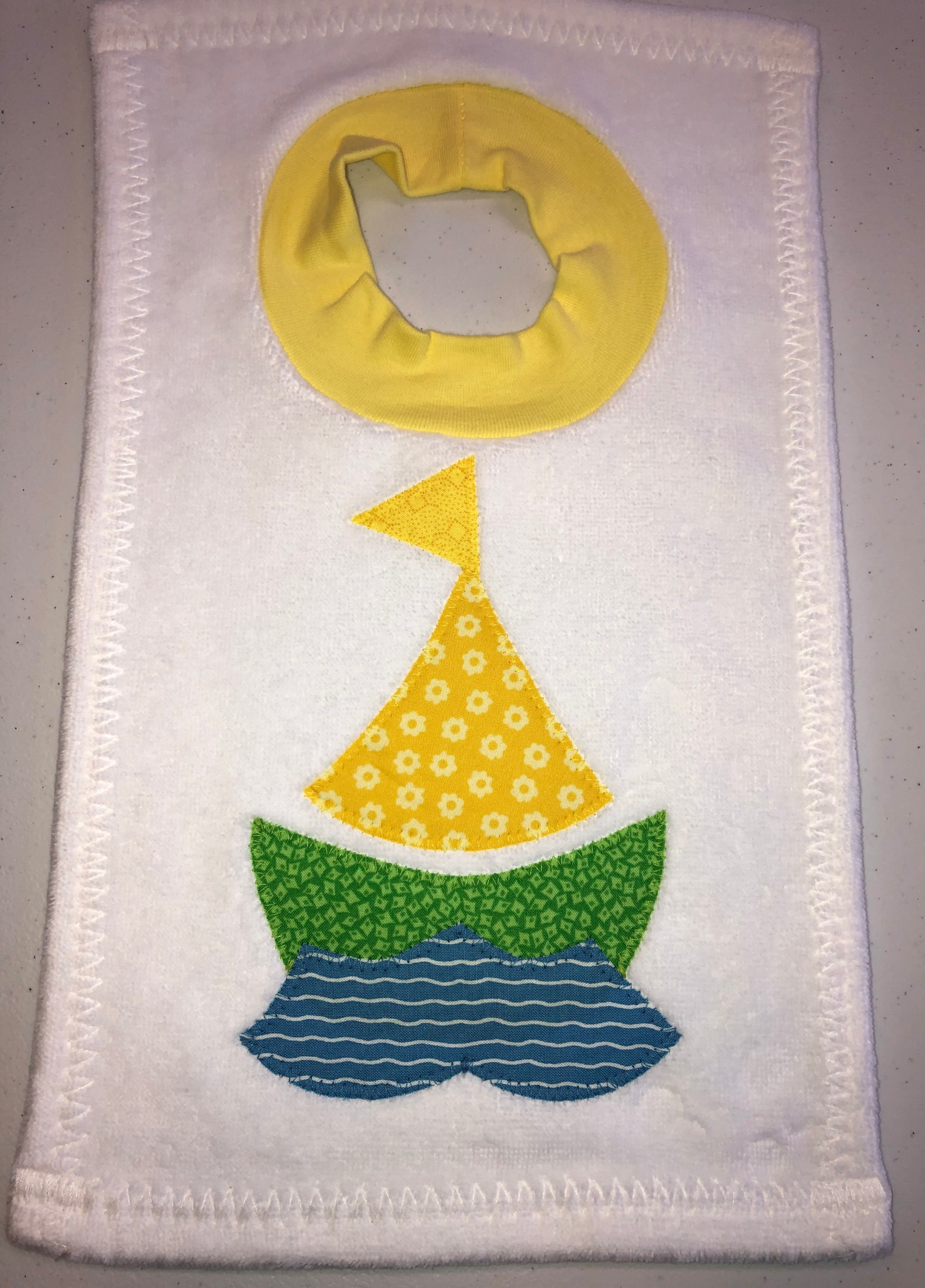 Sailboat Bib