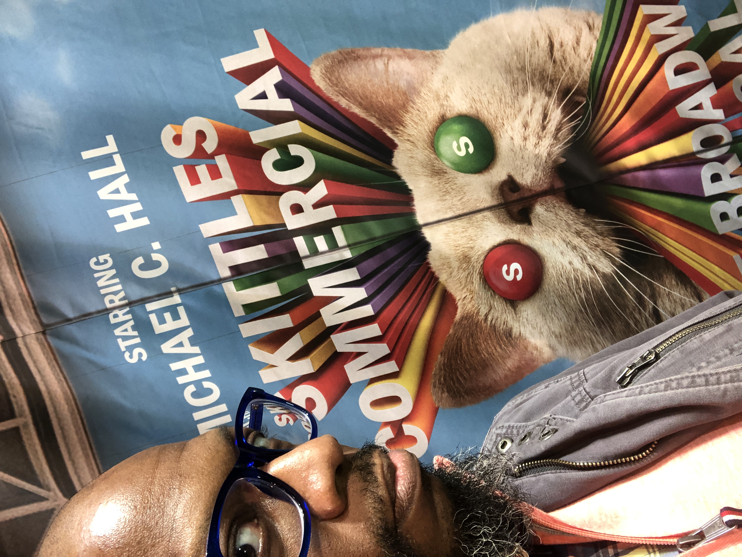 Sunday in the theatre with Skittles