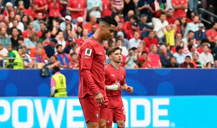 Cristiano Ronaldo y la selección de Portugal se vieron frenados por la sólida resistencia de la República Democrática del Congo en su estreno mundialista. (Foto: Fifa)