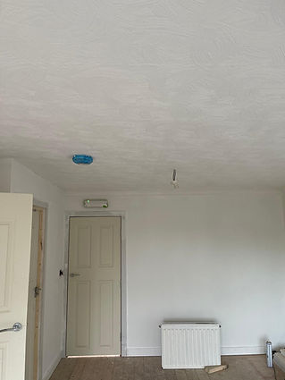 Empty room with white walls