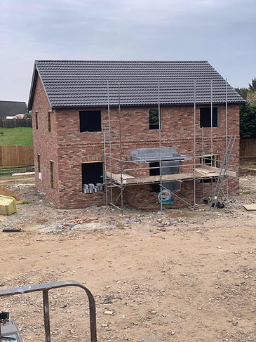 Barrow Builders New Build in Progress