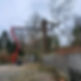 Tree removal equipment in operation