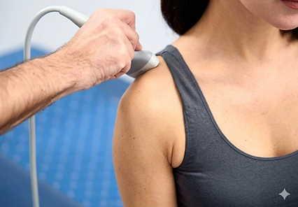 Shoulder and upper arm scan