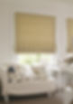 Cosy living room with curtains