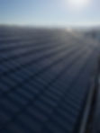 A roof that was repaired after getting roofing quotes.