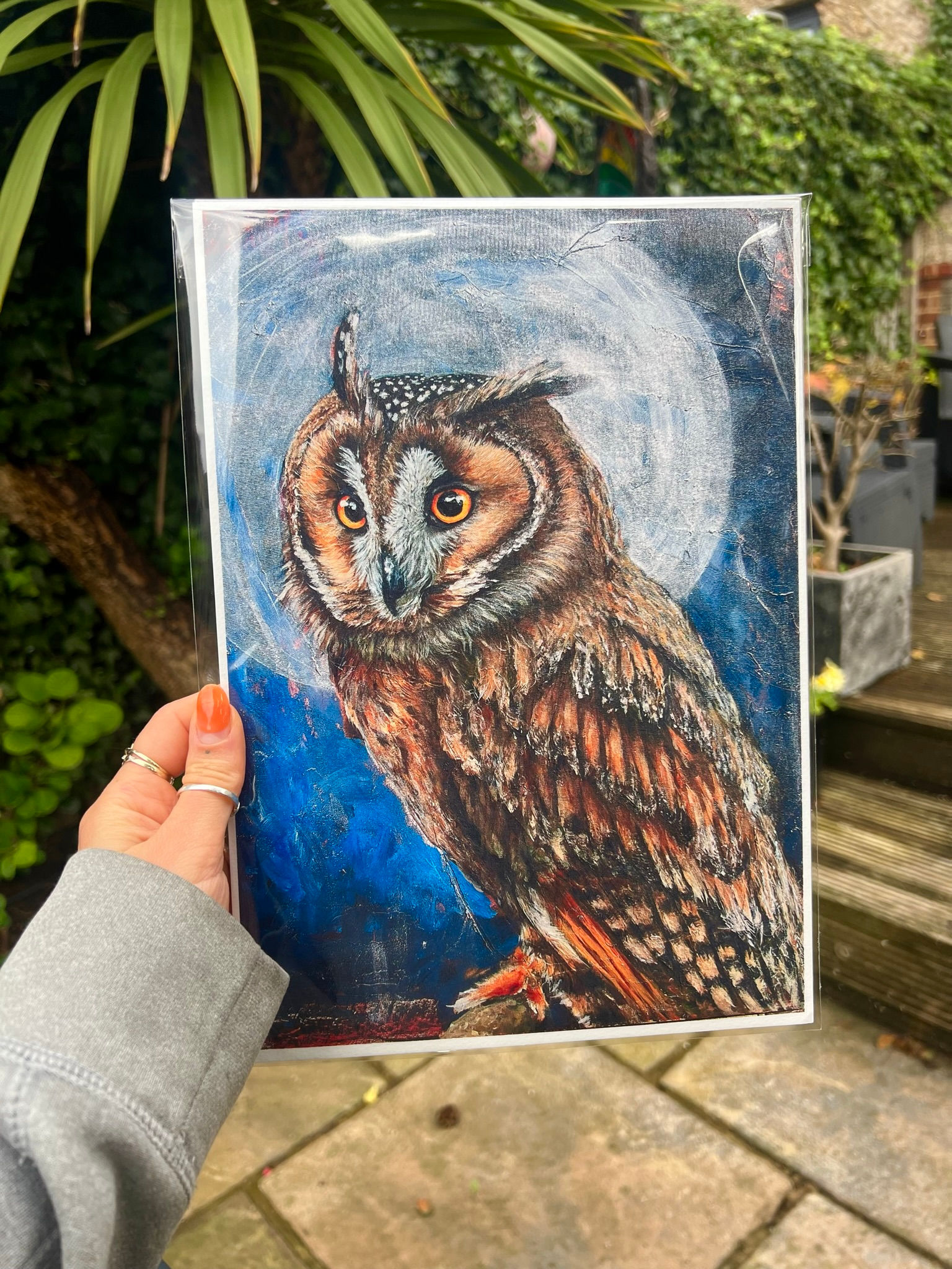 Print of "The Owls Moon"