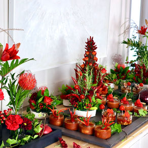 Roter Apéro Riche für ein Marketing-Event in Zürich