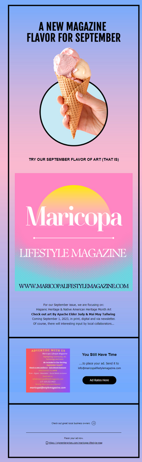 A NEW MAGAZINE FLAVOR FOR SEPTEMBER