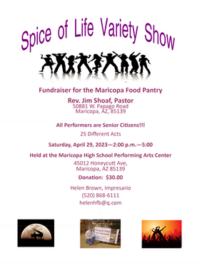 Seniors Bring 25 ACTS to Maricopa - Get Tickets Soon!