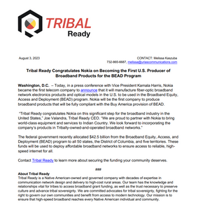 Tribal Ready Congratulates Nokia