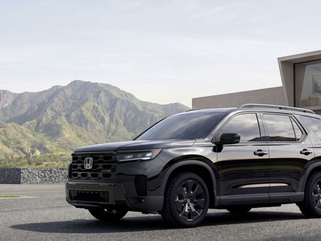 Honda Pilot Facelifted Black edition