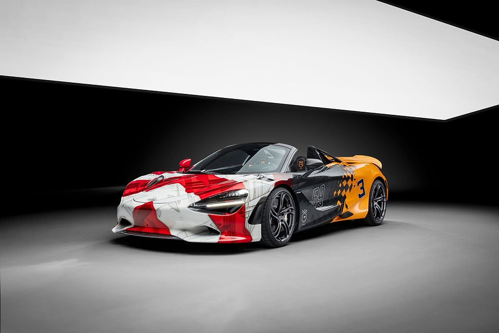 Mclaren 750S Triple Crown Artcar