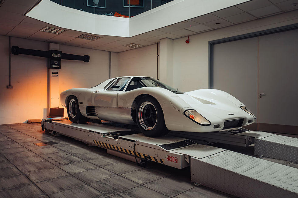 The restored M6GT—McLaren MSO’s first road car—unveiled at Goodwood.