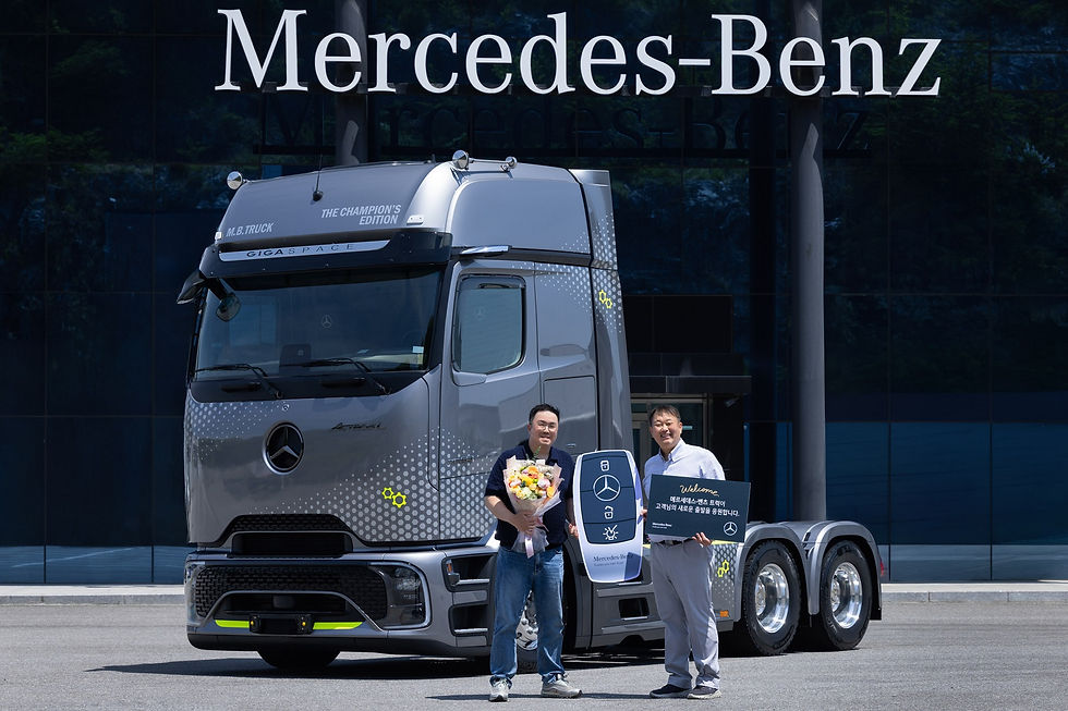 DaimlerTruck Mercedes Benz The new Actross L Pro cabin champion edition