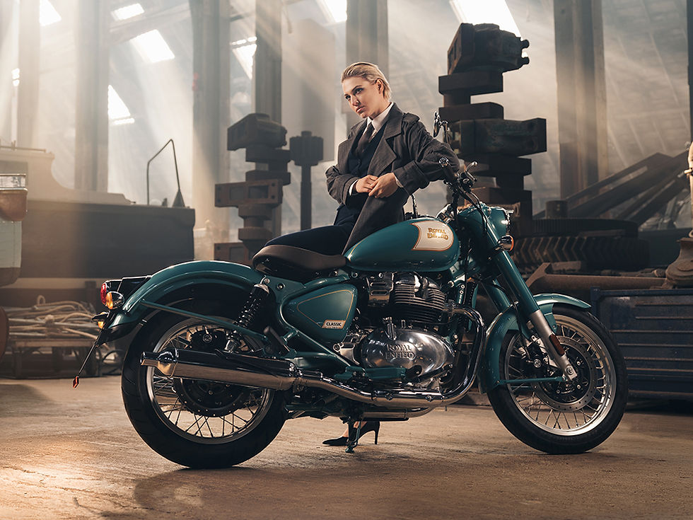 Classic 650 Teal Green