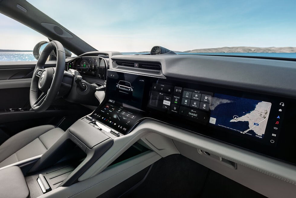 Porsche Driver Experience Cockpit of Cayenne Coupe