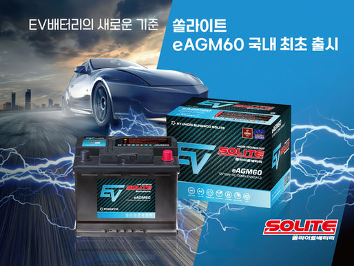 HyundaSungwooSolite eAGM60 Battery