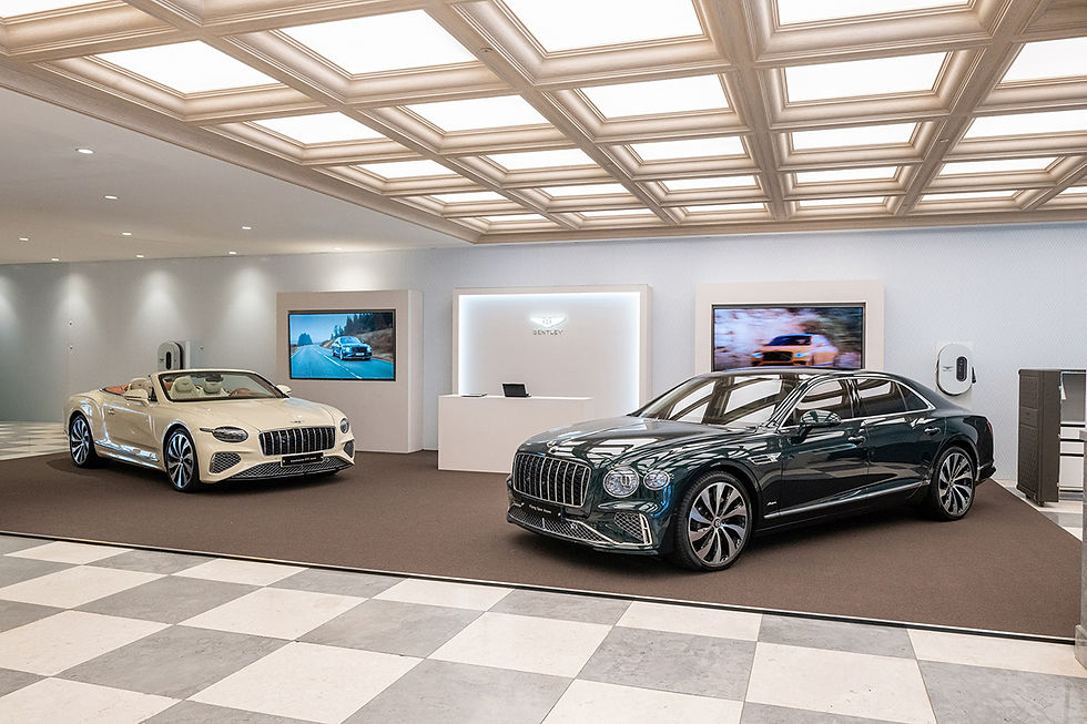 Bentley's first brand pop-up in the Honam region is taking place at Shinsegae Department Store Gwangju
