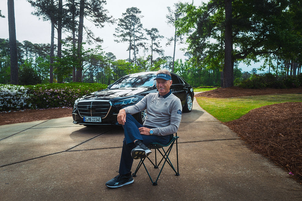 Bernhard Langer at Augusta National