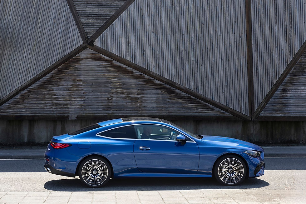 The all new Mercedes Benz CLE Coupe
