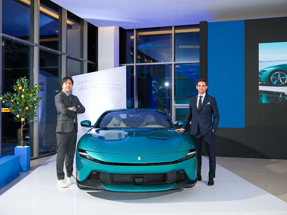 Ferrari Amalfie private view in Busan