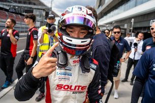 Junui Park of Solite Indigo Racing has claimed victory at the TCR Europe Series Hungaroring event on July 5th. (©️TCR Europe Series)