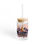 Thumbnail: Adventure Spirit Sipper Glass - 16oz with 'Not All Who Wander Are Lost' Design