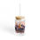 Thumbnail: Adventure Spirit Sipper Glass - 16oz with 'Not All Who Wander Are Lost' Design