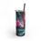 Thumbnail: Cosmic Adventure Skinny Tumbler - 20oz | Galaxy Ship Design