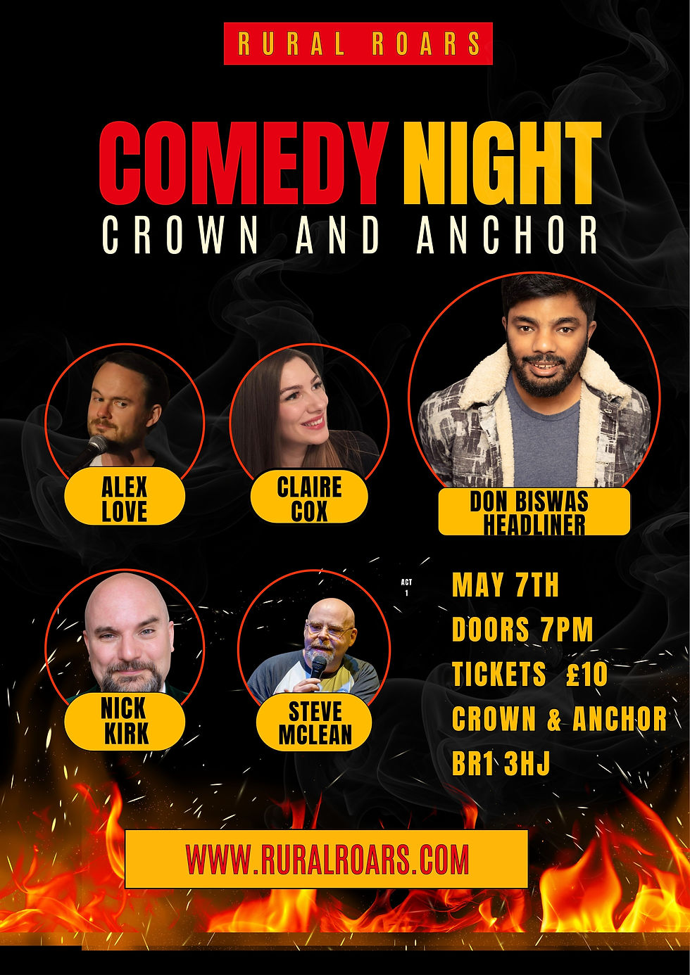 Comedy Night - Crown & Anchor  