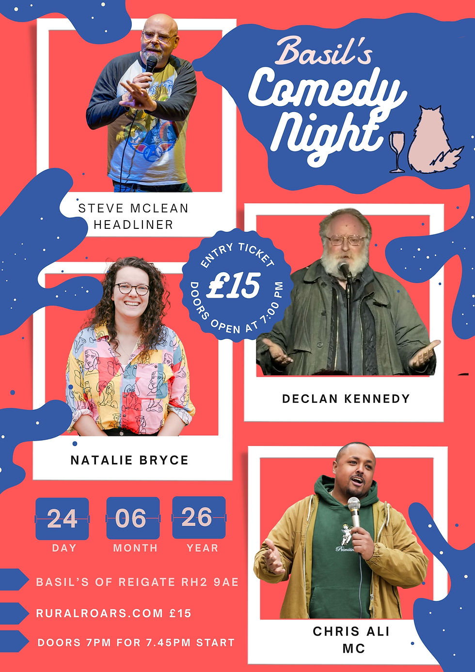 Comedy Night - Basil's Reigate
