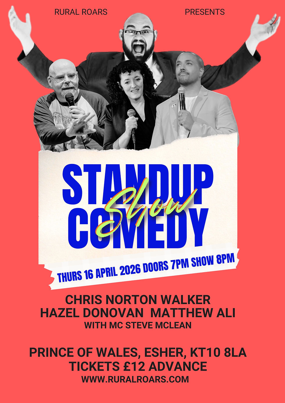 Comedy Night - The Prince of Wales Pub & Restaurant