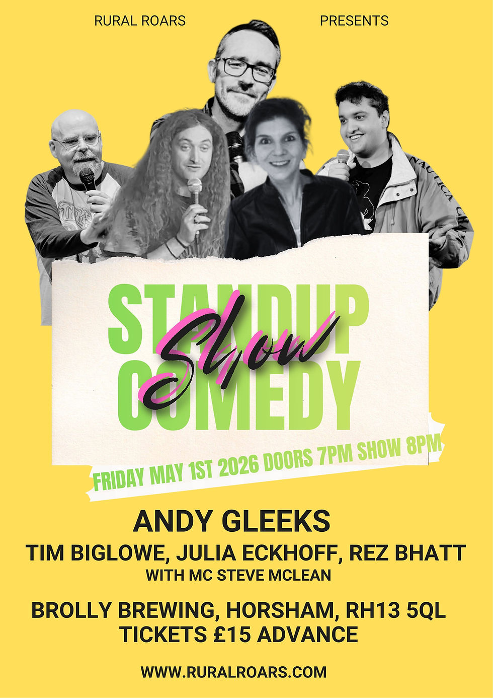 Comedy Night - Brolly Brewing Taproom & Bar