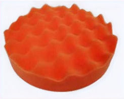 DISCO DE POLIMENTO ONDULADO COM VELCRO 8''