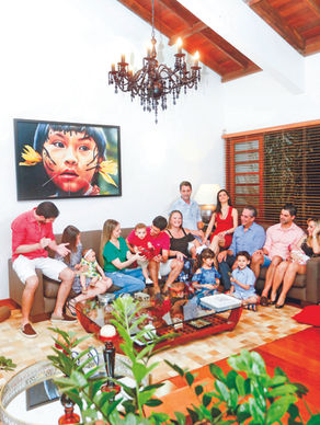 Laços de família que tecem novos horizontes