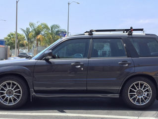 Swift Sport Lowering Springs on a 2008 Subaru Forester Sports XT