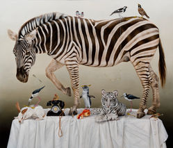 Kate Bergin Zebra Animals in art