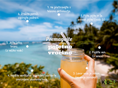 Premagovanje vročine po študentsko